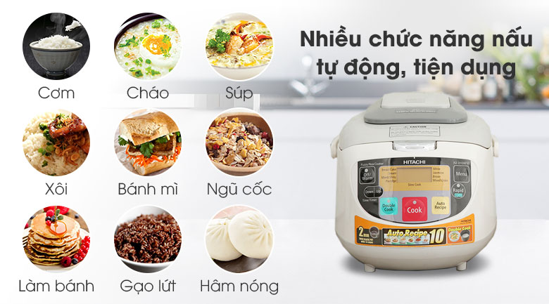 Nồi cơm điện tử Hitachi 1 lít RZ-D10XFY
