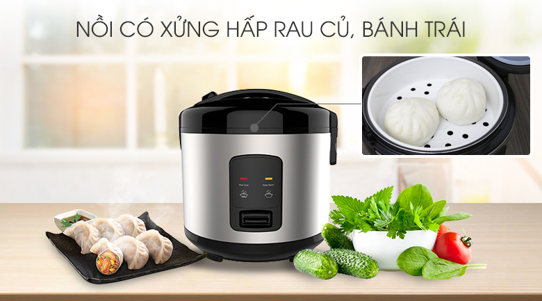 Nồi cơm điện Delites 1.8 lít NCG1804