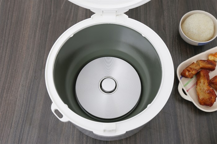 Nồi cơm nắp gài Delites 1.8 lít NCG1805 Màu Trắng - Xám