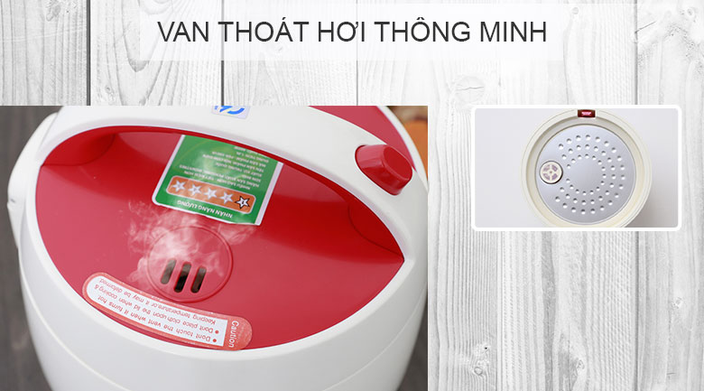 Nồi cơm điện Pensonic 1 lít PSR-1001R