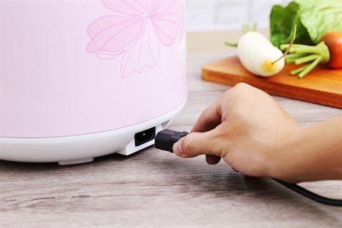 Dây điện có thể tháo rời - Nồi cơm điện GoldSun GR-1183 (P)