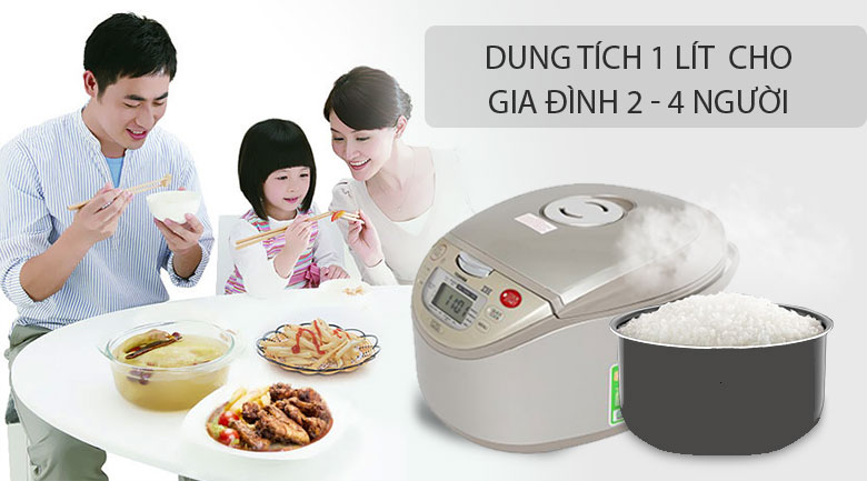 Nồi cơm điện cao tần Toshiba 1 lít RC-10RH(CG)VN