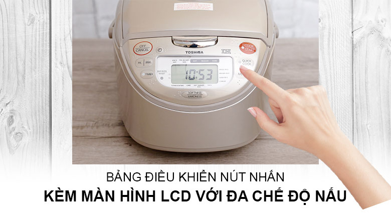 Nồi cơm điện cao tần Toshiba 1 lít RC-10RH(CG)VN