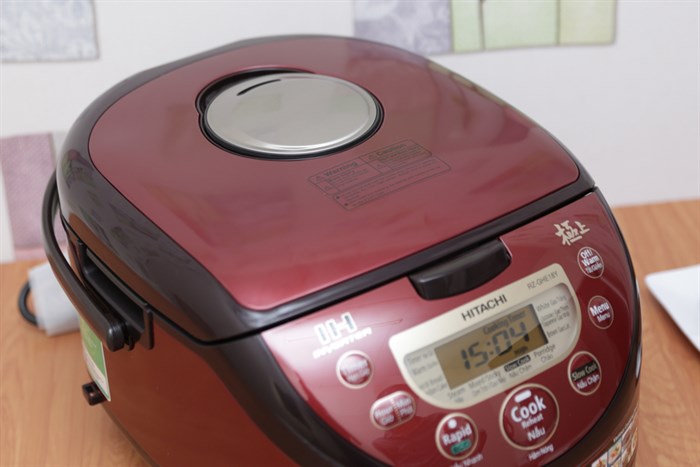 Nồi cơm điện cao tần Hitachi 1.8 lít RZ-GHE18 Màu Đỏ