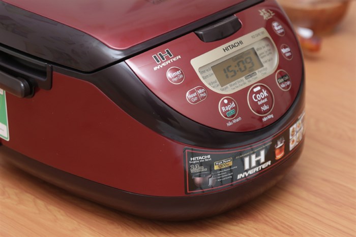 Nồi cơm điện cao tần Hitachi 1.8 lít RZ-GHE18 Màu Đỏ