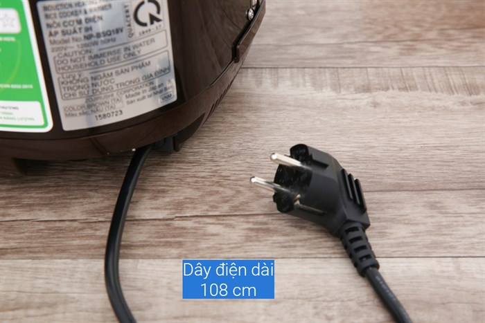 Nồi cơm điện cao tần Zojirushi 1.8 lít NP-BSQ18V-TA Màu Nâu