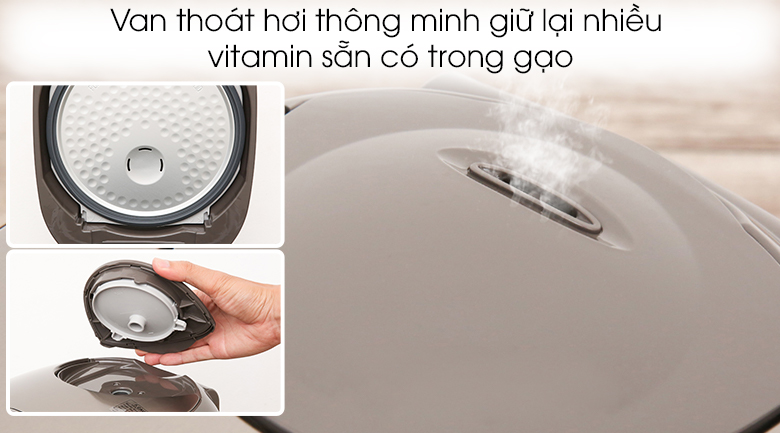 Nồi cơm điện tử Zojirushi 1 lít NS-YSQ10-XJ