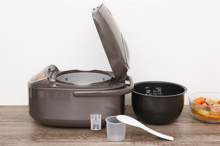 Nồi cơm điện tử Zojirushi 1 lít NS-YSQ10-XJ Màu Xám