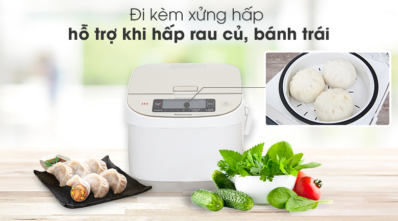 Nồi cơm điện cao tần Panasonic 1.8 lít SR-AFM181WRA