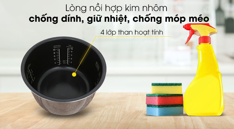 Nồi cơm điện cao tần Panasonic 1.8 lít SR-AFY181WRA