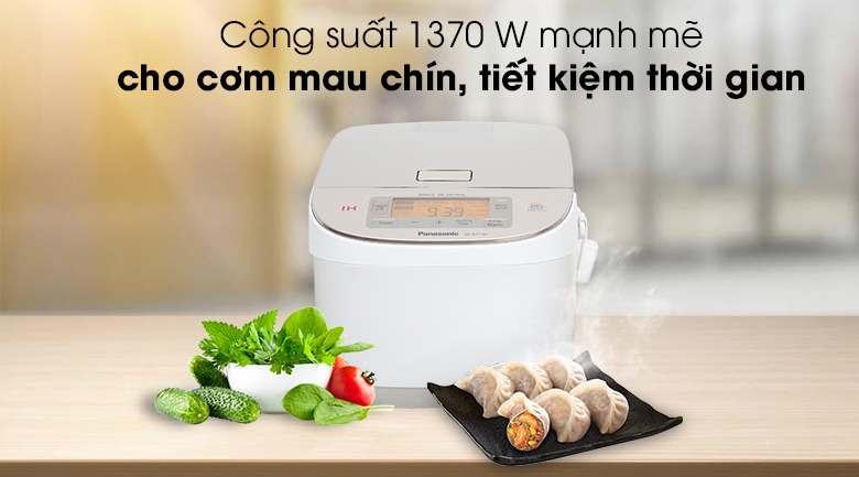 Nồi cơm điện cao tần Panasonic 1.8 lít SR-AFY181WRA