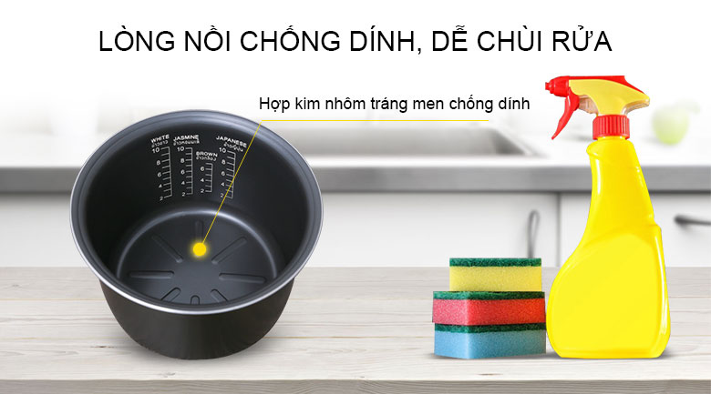 Nồi cơm điện tử Hitachi 1.8 lít RZ-D18WFY (RE)