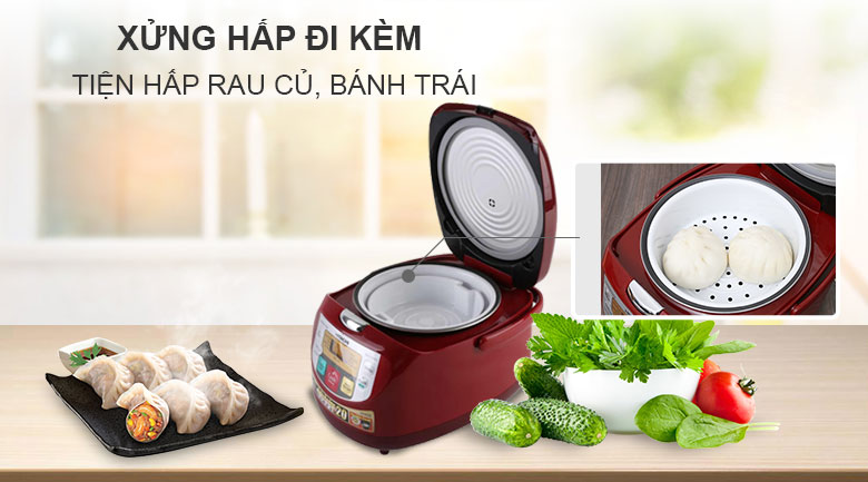 Nồi cơm điện tử Hitachi 1.8 lít RZ-D18WFY (RE)