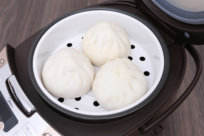 Nồi cơm điện tử Midea 1.8 lít MB-FS5017 Màu Nâu