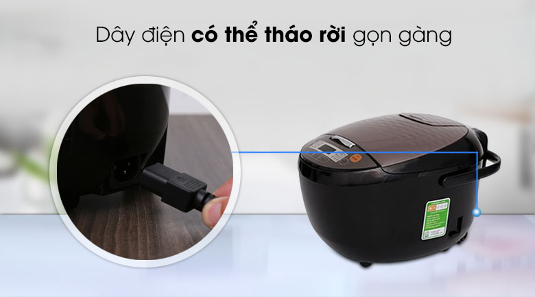 Nồi cơm điện tử Midea 1.8 lít MB-FS5018B