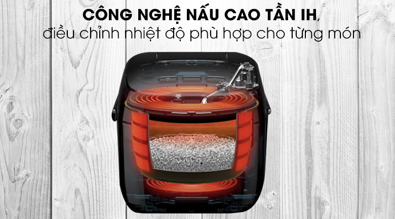 Nồi cơm điện cao tần Sharp 1.8 lít KS-IH190V-GL