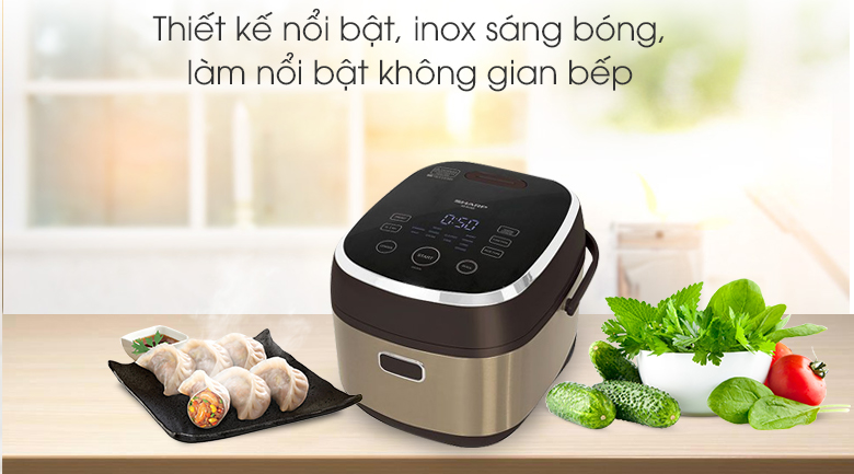 Nồi cơm điện cao tần Sharp 1.8 lít KS-IH190V-GL