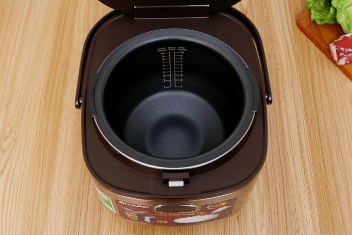 Nồi cơm điện cao tần Sharp 1.8 lít KS-IH190V-GL Màu Nâu