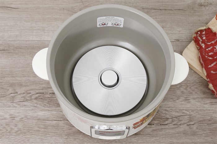 Nồi cơm nắp rời Happycook 1.8 lít HCD-182 Màu Trắng