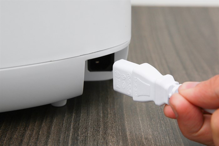 Nồi cơm điện tử Philips 1 lít HD3030 Màu Trắng - Xám