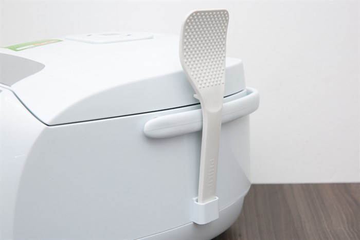 Nồi cơm điện tử Philips 1 lít HD3030 Màu Trắng - Xám