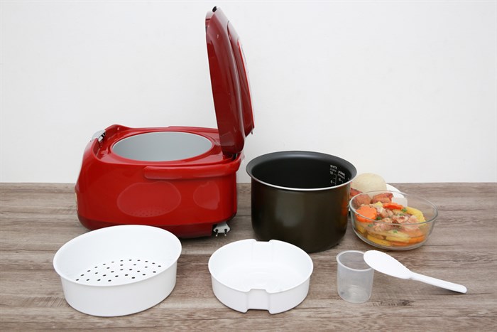 Nồi cơm điện tử Hitachi 1.8 lít RZ-D18VFY Màu Đỏ