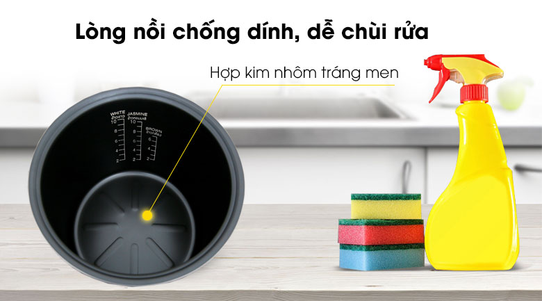 Nồi cơm điện tử Hitachi 1.8 lít RZ-D18XFY(GWH)