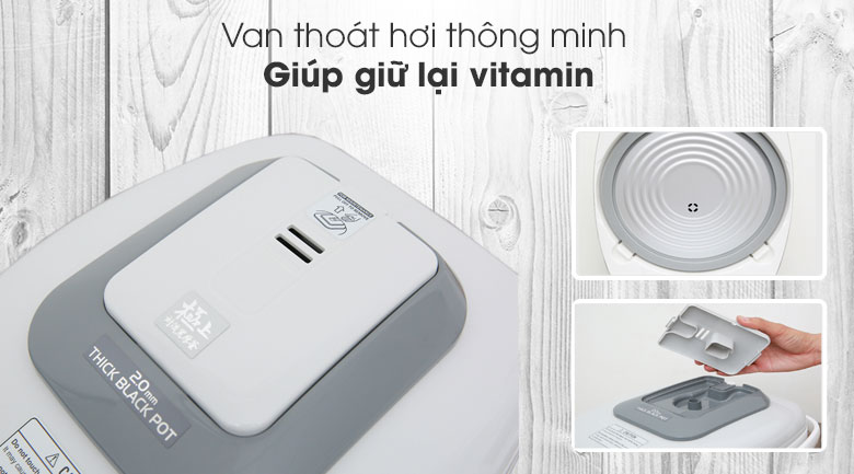 Nồi cơm điện tử Hitachi 1.8 lít RZ-D18XFY(GWH)