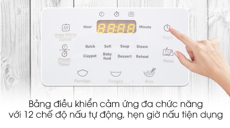 Nồi cơm điện cao tần Tefal 0.7 lít RK604165