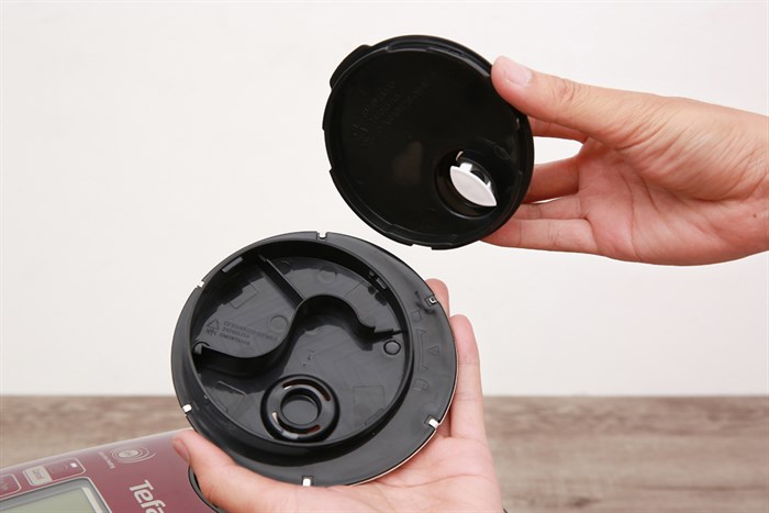 Nồi cơm điện cao tần Tefal 0.9 lít Compact Pro (RK 803565) Màu Nâu đậm