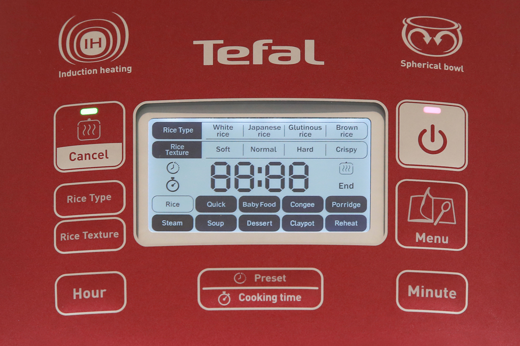 Nồi cơm điện cao tần Tefal Compact Pro (RK 803565) 0.9 lít giá rẻ