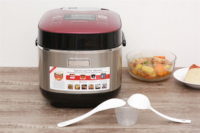 Nồi cơm điện cao tần Tefal 1.8 lít RK805565 Màu Nâu đậm