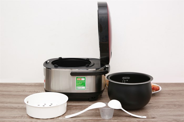 Nồi cơm điện cao tần Tefal 1.8 lít RK805565 Màu Nâu đậm