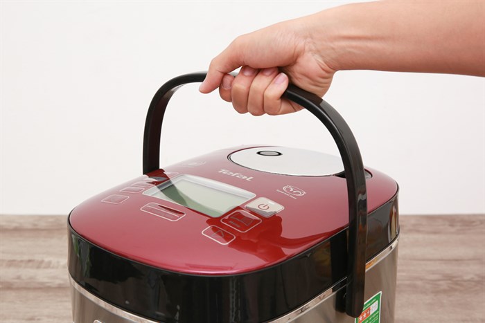 Nồi cơm điện cao tần Tefal 1.8 lít RK805565 Màu Nâu đậm