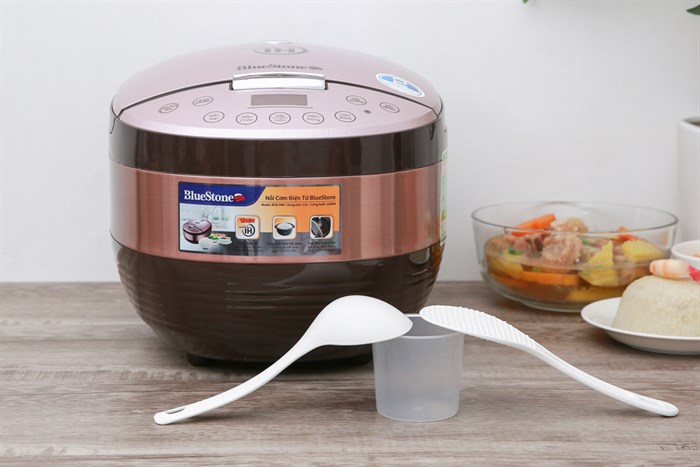 Nồi cơm điện cao tần Bluestone 1.5 lít RCB-5987 Màu Nâu