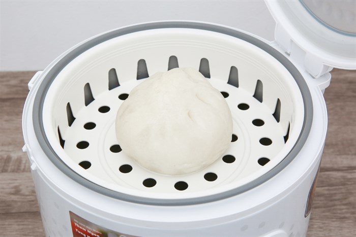 Nồi cơm điện Midea 1 lít MR CM1025 Màu Trắng - Xanh