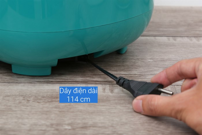 Nồi cơm nắp gài Sunhouse Mama 1.8 lít SHD8652G Màu Xanh ngọc