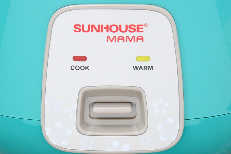 Nút gạt thao tác tùy chỉnh chế độ nấu và giữ ấm linh hoạt - Nồi cơm nắp gài Sunhouse Mama 1.8 lít SHD8652G