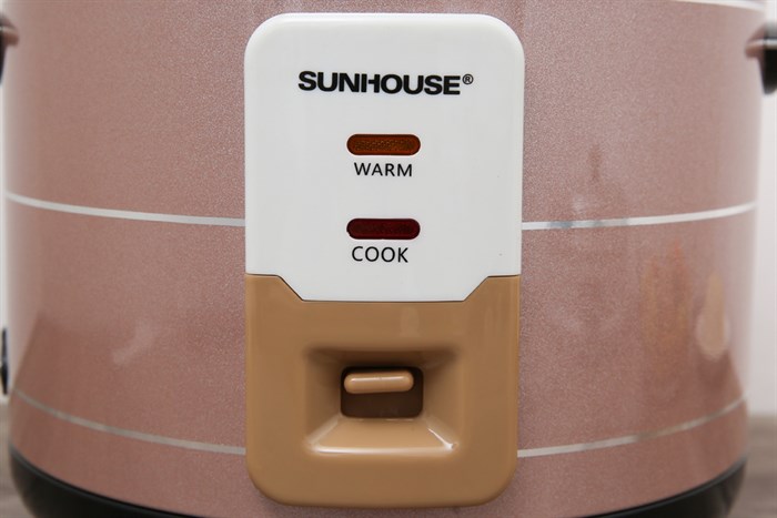 Nồi cơm nắp rời Sunhouse 1.8 lít SHD8125 Màu Vàng đồng