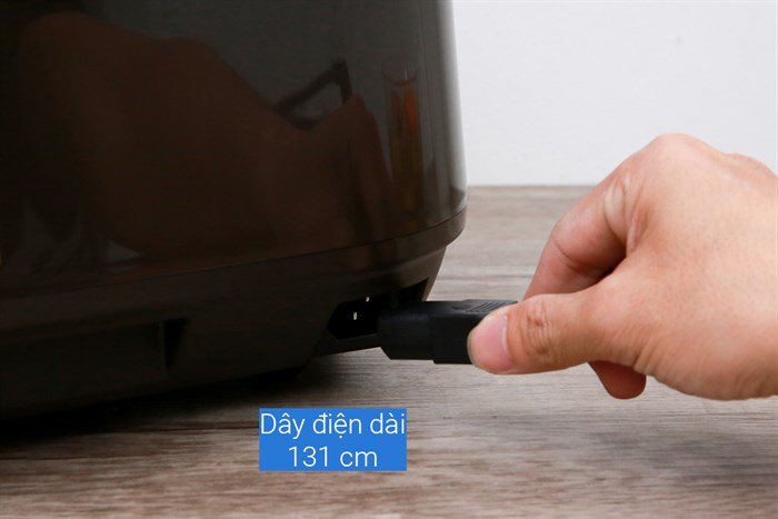 Nồi cơm cao tần Midea 1.5 lít MB-HS4008 Màu Đen