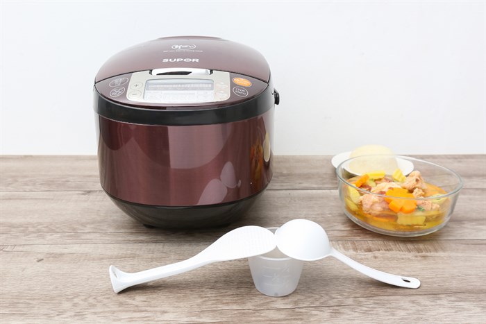 Nồi cơm điện tử Supor 1.8 lít 50FC533VN-75 Màu Đỏ