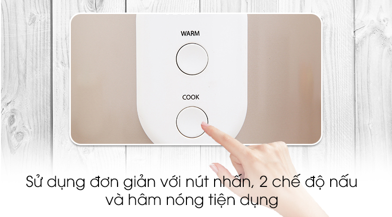 Nồi cơm nắp gài Toshiba 1 lít RC-10JR1NV