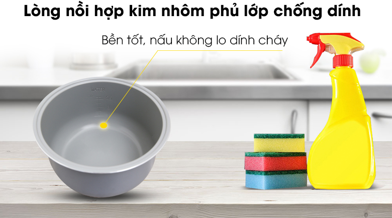 Nồi cơm nắp gài Toshiba 1 lít RC-10JR1NV