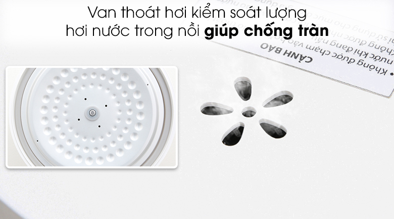 Nồi cơm nắp gài Toshiba 1 lít RC-10JR1NV
