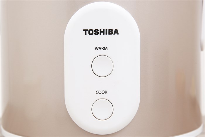 Nồi cơm nắp gài Toshiba 1 lít RC-10JR1NV Màu Vàng đồng