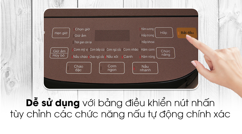 Nồi cơm điện tử Midea 1.8 lít MB-FS5006