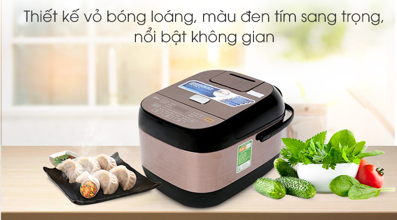 Nồi cơm điện tử Midea 1.8 lít MB-FS5006