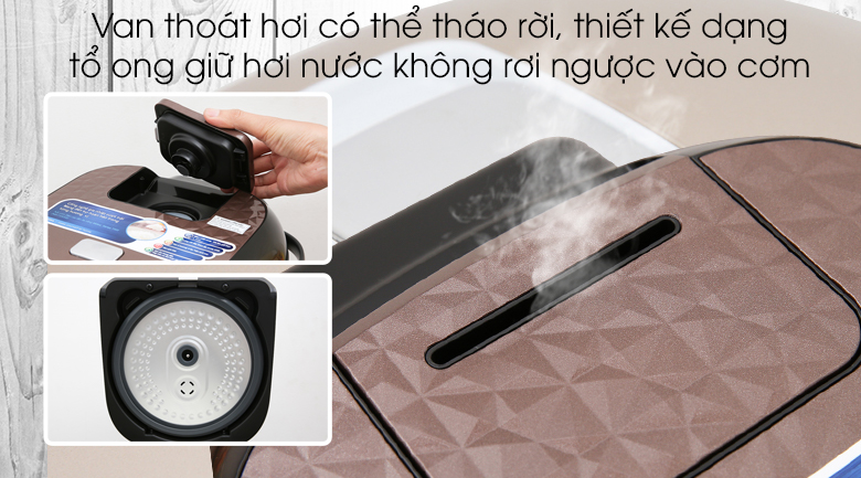 Nồi cơm điện tử Midea 1.8 lít MB-FS5006