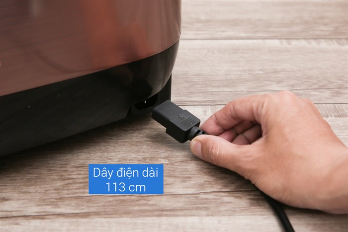 Nồi cơm điện tử Midea 1.8 lít MB-FS5006 Màu Nâu