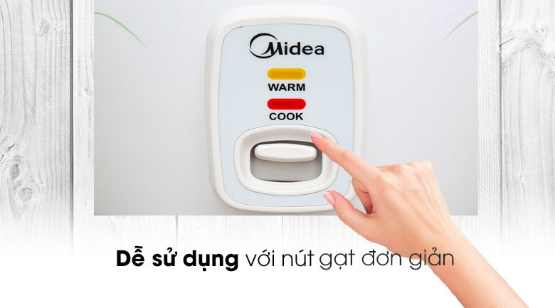 Nồi cơm điện Midea 2.2 lít MR-GM22SA